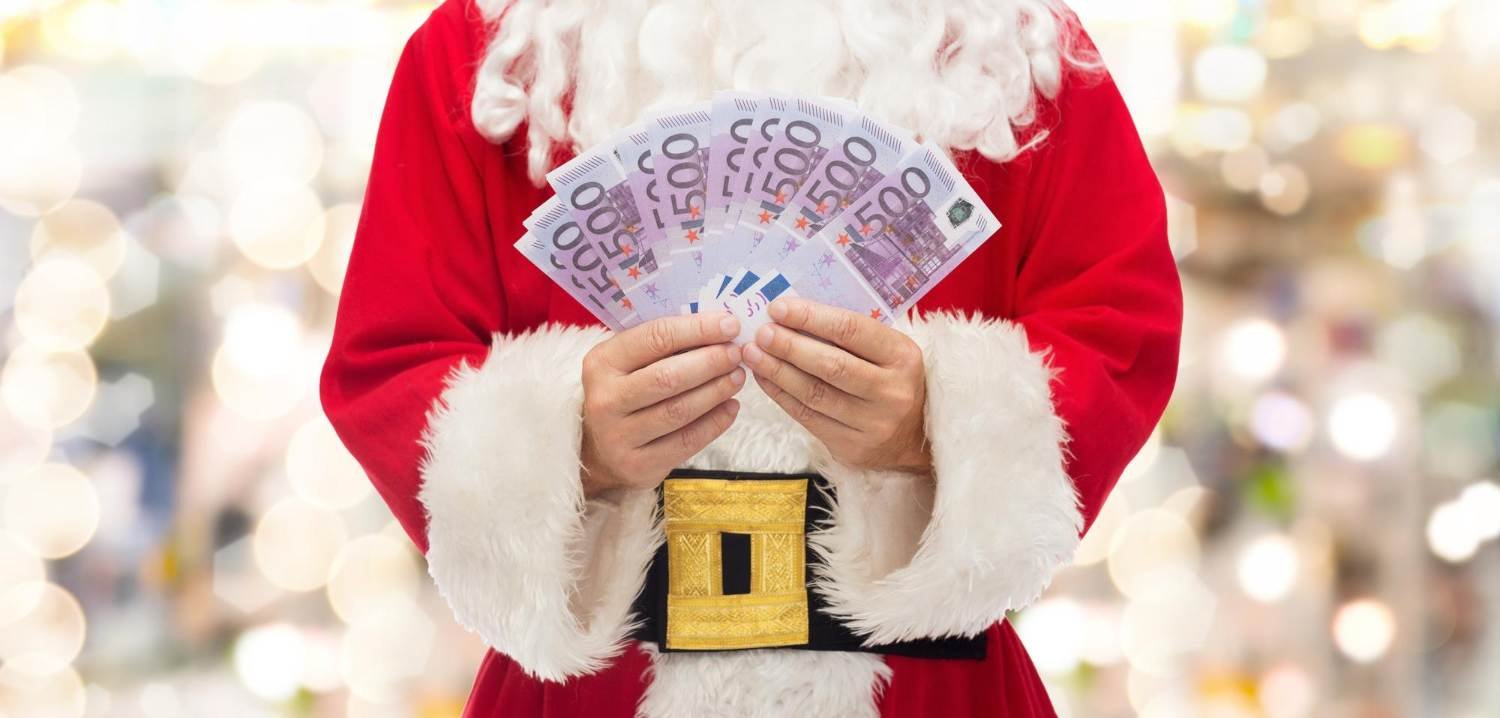 regalar dinero en estas fiestas navidad