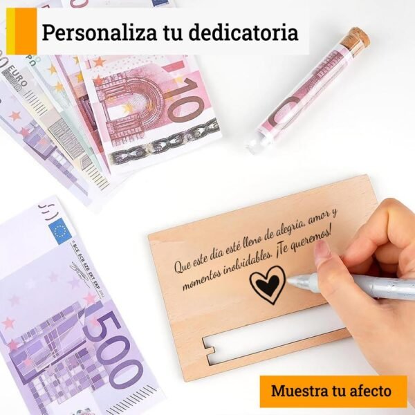 Tarjeta para regalar dinero en cumpleaños - Imagen 4