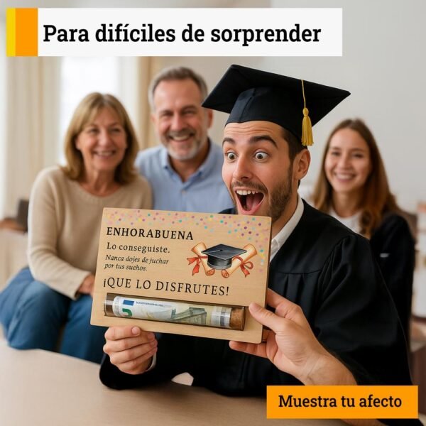 Tarjeta regalo graduación estudiantes - Imagen 9
