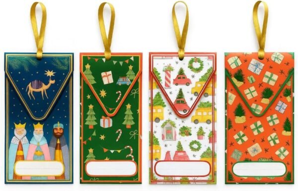 Billeteros navideños para regalar dinero