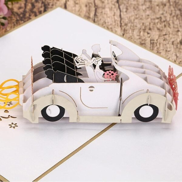 Tarjeta de coche para viajes de boda: imagen 2