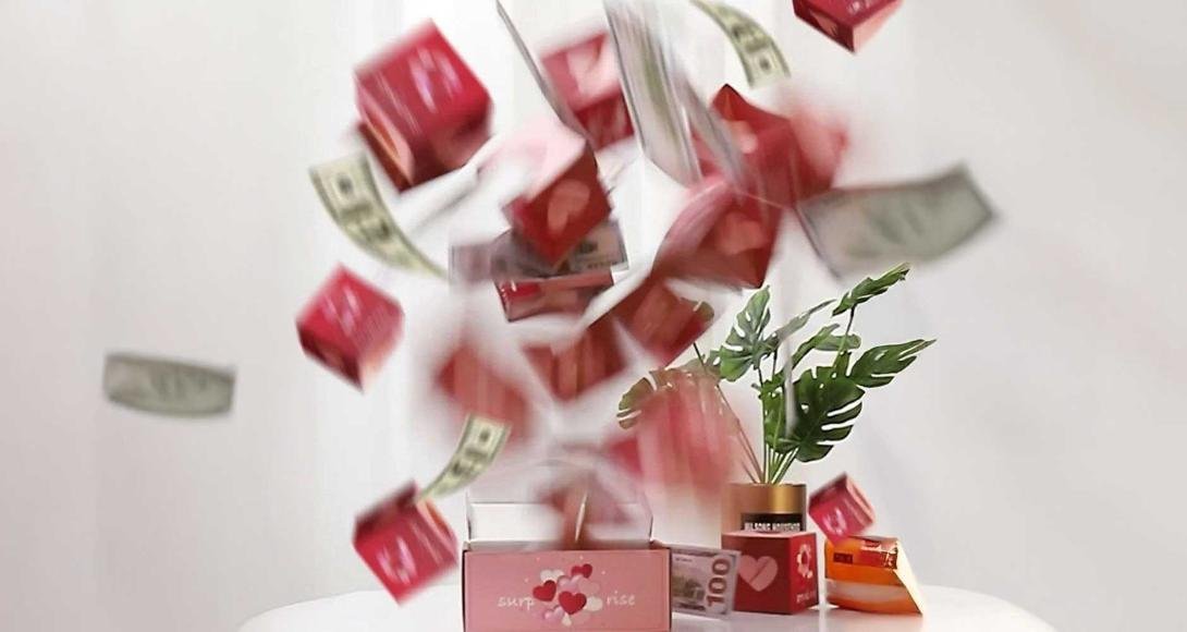 Cajas explosivas para regalar dinero: sorpresas creativas para ocasiones especiales