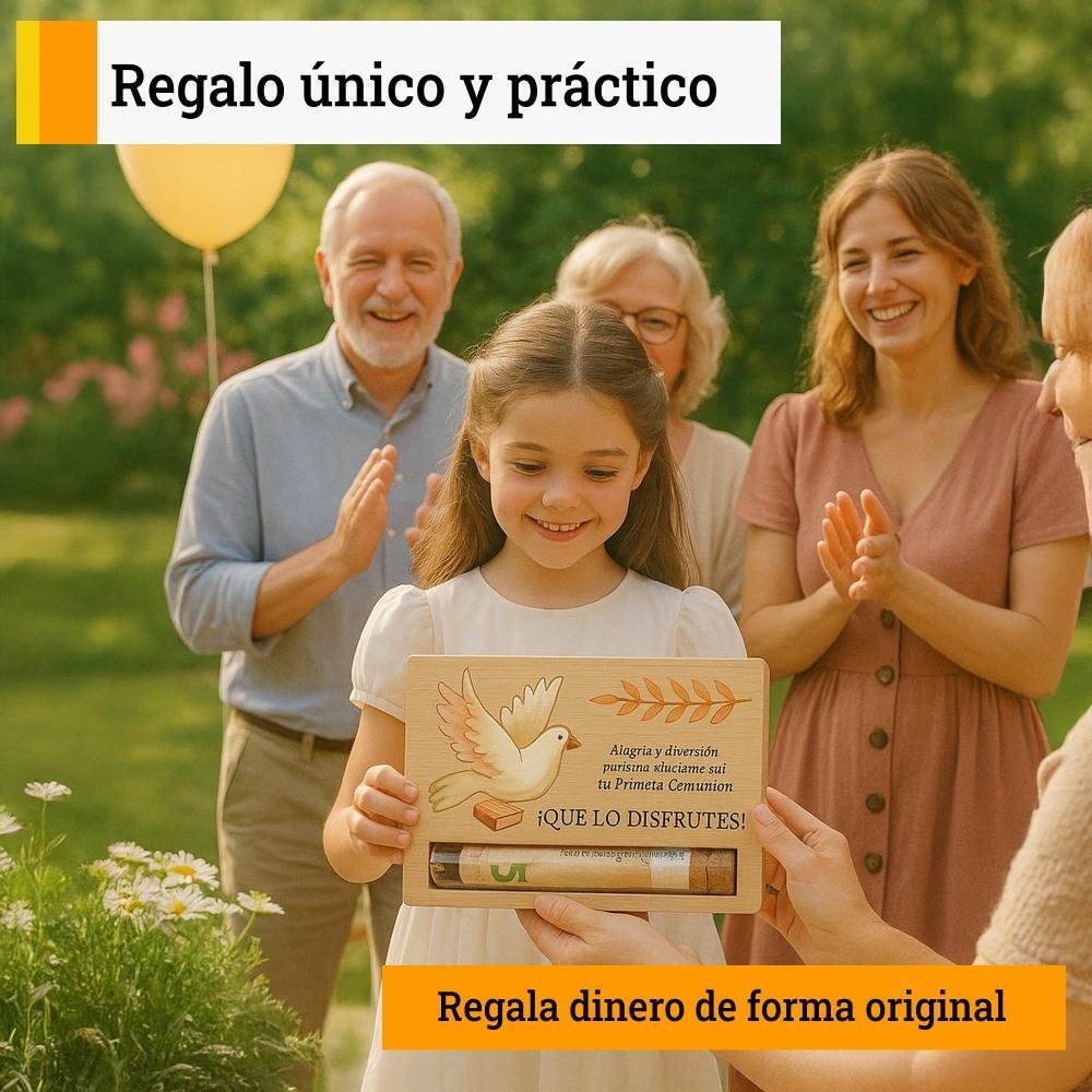 Tarjeta regalo felicitación de comunión: imagen 6