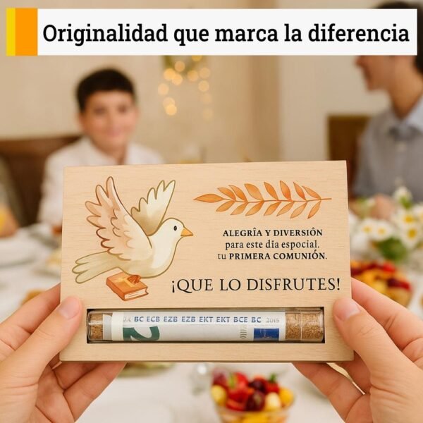 Tarjeta regalo felicitación de comunión: imagen 7