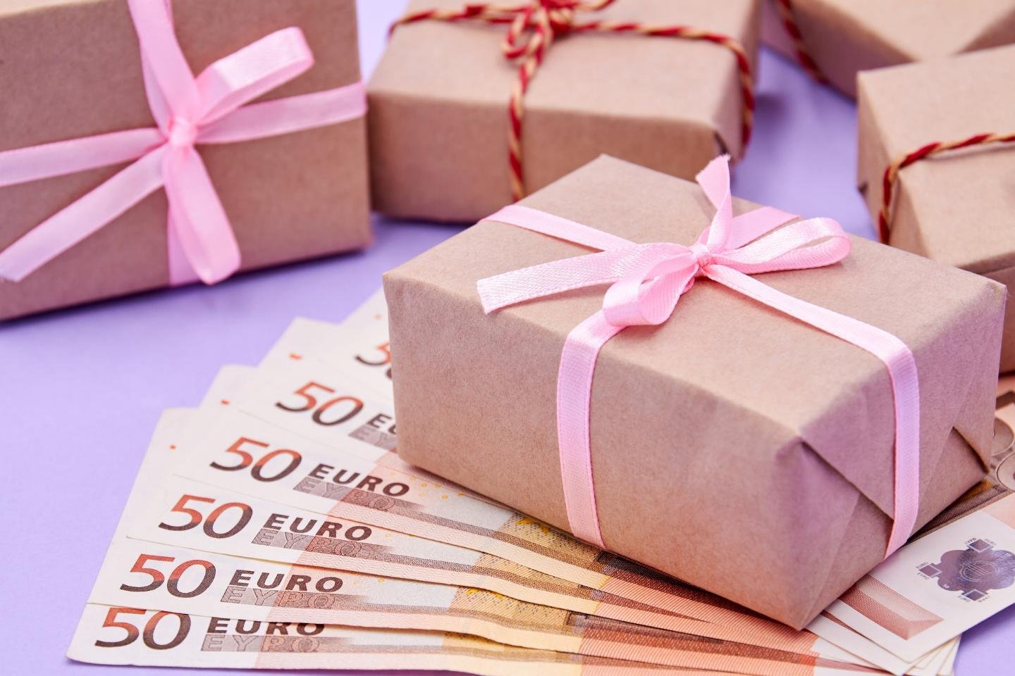 La forma original de regalar dinero