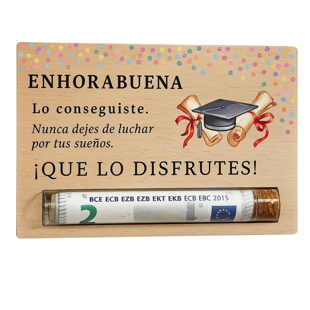 dinero regalar en una graduación o logro académico