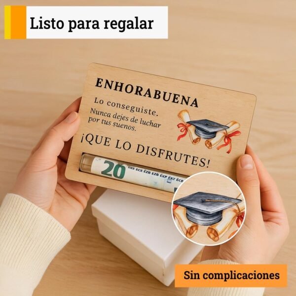 Tarjeta regalo graduación estudiantes: imagen 8