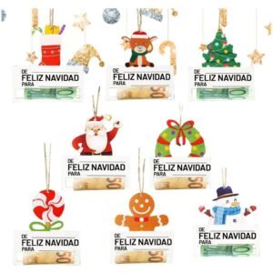 Colgantes con dinero para el árbol de Navidad: imagen 2