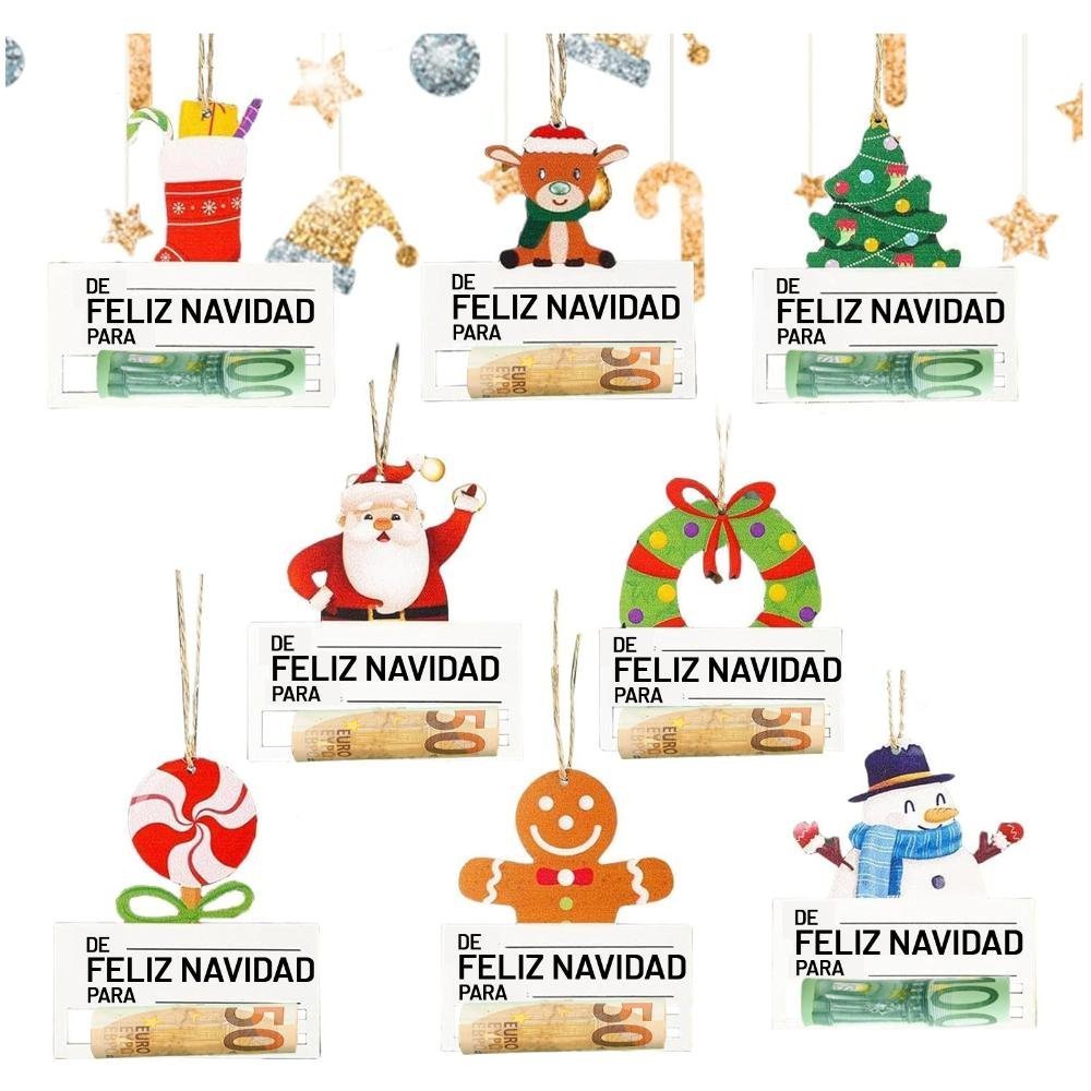 Colgantes con dinero para el árbol de Navidad: imagen 2