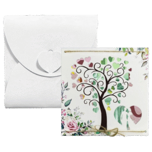 Tarjeta para regalar dinero árbol de la vida