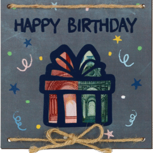Tarjeta sorpresa regalo de cumpleaños