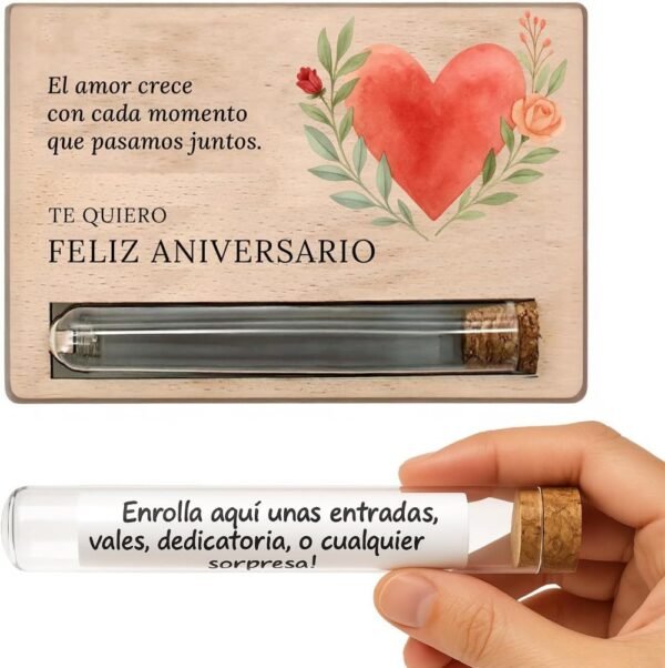 Tarjeta para vales sorpresa aniversario pareja: imagen 1